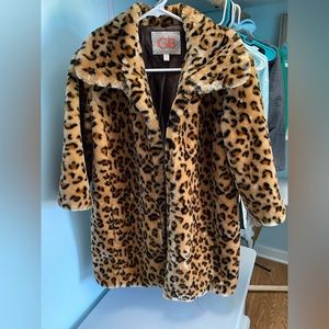 Gianni Bini Leopard Fur coat